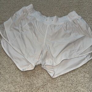 Hotty hot lululemon shorts white 8